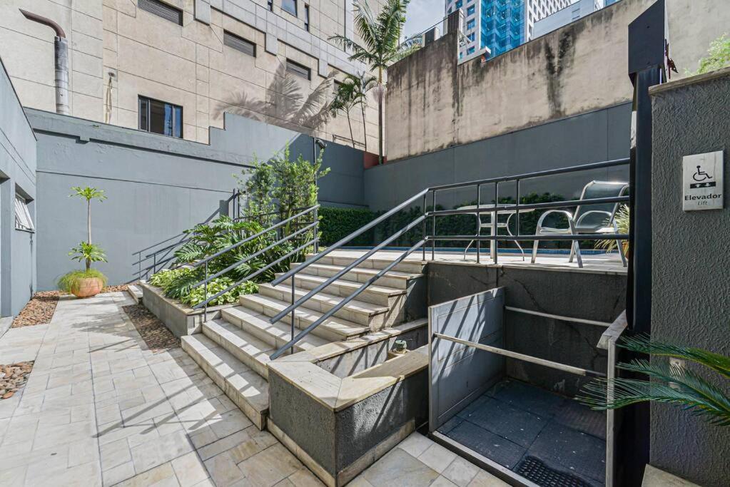 ホテル Bhomy Jardins 1 Quadra Da Av Paulista No1709 サンパウロ エクステリア 写真